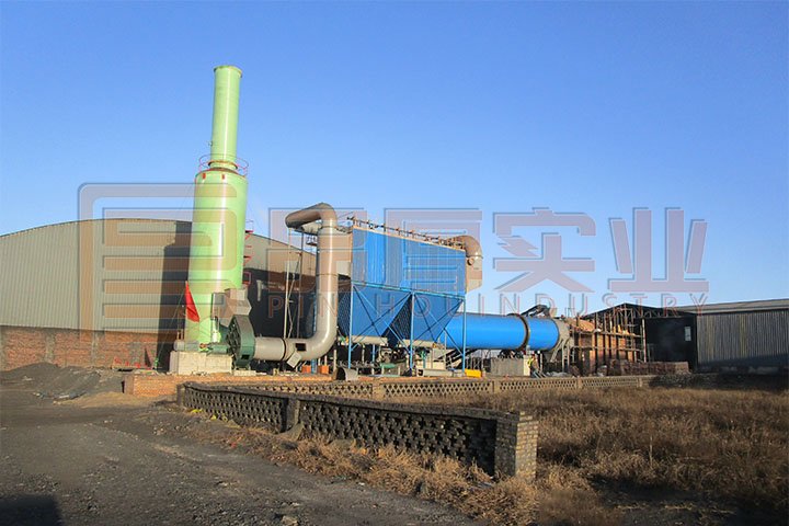 内蒙古日处理2000吨煤泥烘干机设备